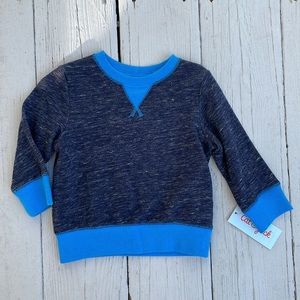 NWT 12M Boy Blue Sweatshirt